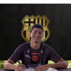 Carlos Medina, el juvenil que cruzó de IDV a Barcelona SC como jugador libre.
