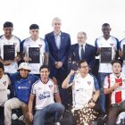 Los cinco refuerzos de Liga de Quito tuvieron su presentación oficial.