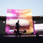 Daniel Molina, CEO de Molina Corp., durante la presentación oficial de El Partido de la Historia en el Estadio Monumental Banco Pichincha, en Guayaquil.