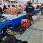 En total, 201 armas fueron retenidas durante la acción policial.