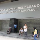 El edificio del Banco Central de Ecuador en Guayaquil.