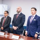 Henry Gaibor (d) es indagado en una investigación previa por las presuntas presiones a jueces, cuando laboraba como director provincial de la Judicatura de Pichincha.