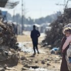 Una calle de la ciudad de Gaza este jueves, 15 de enero de 2026. EFE/ Ahmad Awad