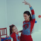 Joaquina para el vídeo de "Pelinegra".