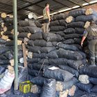 Carbón sin documentación era comercializado en la comuna San Marcos.