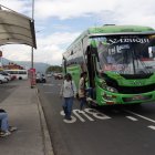 Transporte. En barrios de Tumbaco, usuarios exigen que transporte público se extienda y cubra otros sectores sin servicio regular actualmente existente.