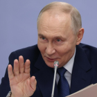 Vladímir Putin durante una intervención reciente, en medio de tensiones diplomáticas con Venezuela.