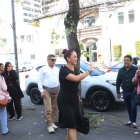 La asambleísta Ana Belén Tapia acudió este 19 de enero de 2026 al TCE en Quito.