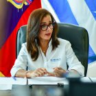 Marcela Aguiñaga, prefecta del Guayas desde el 2023.