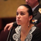 La presidenta nacional de la Revolución Ciudadana, Gabriela Rivadeneira, dijo que se reunirá con las autoridades locales del correísmo.