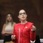 La asambleísta Camila León es del movimiento oficialista ADN.