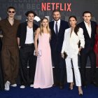 Familia Beckham en el último evento que estuvieron todos juntos.