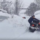 Una captura de pantalla de un video puesto a disposición por el Ministerio de Emergencias de Rusia para el servicio de prensa de Kamchatka Krai.