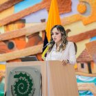 La consejera del Consejo de Participación Ciudadana, Johanna Verdezoto.