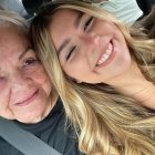 Rafaella con su querida abuena materna.