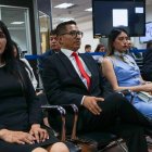 Los comisionados ciudadanos de selección posesionados por el CPCCS.