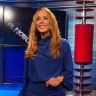 María Caridad Dávalos, presentadora de noticias de TC.
