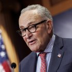 El líder de la minoría demócrata en el Senado, Chuck Schumer, en una fotografía de archivo.