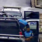 Dos sujetos fueron detenidos en Miraflores por miembros de la Policía Nacional tras la persecución que hicieron agentes de la empresa municipal Segura, desde Urdesa.