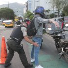 El control a motos fue uno de los ejes del diálogo entre la Cámara de Comercio de Quito y las autoridades para fortalecer la seguridad ciudadana.