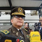 El coronel Ángel Esquivel fue presentado como el nuevo comandande de la Subzona Azuay de la Policía Nacional.