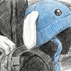 Ilustración hecha con IA. Liam Cornejo, de 5 años, habría sido usado como señuelo para capturar a su familia, que tenía un trámite de asilo en proceso con EE.UU.