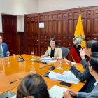 Sariha Moya, ministra de Economía y Finanzas.