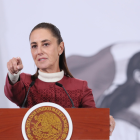 La presidenta de México responde a la invitación de Donald Trump para integrar una Junta de Paz regional, durante conferencia en Palacio Nacional.