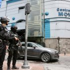 El operativo se ejecutó en los exteriores del Centro Comercial Montúfar.