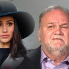 Meghan Markle con su padre.