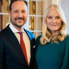 Haakon y Mette-Marit de Noruega.