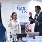 Cynthia Jacho, quien en la etapa preliminar obtuvo 17,50 de 50 puntos, preside la Comisión Ciudadana de Selección del concurso para fiscal general.