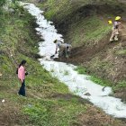Bomberos confirman que no hay riesgo para la salud.