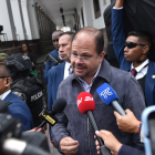 El ministro del Interior confirmó el retorno del presidente Daniel Noboa para encabezar la reunión del Bloque de Seguridad, en medio de operativos.