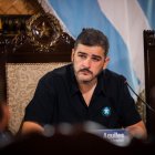 El alcalde de Guayaquil, Aquiles Álvarez, durante una sesión del Concejo Cantonal este jueves 29 de enero.