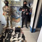 Allanan empresa de seguridad en Guayaquil.