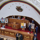 La Asamblea Nacional de Venezuela, durante la sesión del 29 de enero, en la que se aprobó la reforma a la Ley de Hidrocarburos para atraer inversión privada.