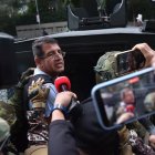 El exasambleísta de la Revolución Ciudadana (RC), Santiago Díaz, rindió su versión en el caso Caja Chica, que investiga el supuesto ingreso de dinero desde Venezuela para la campaña del correísmo en 2023.