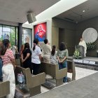 Misa celebrada en la capilla de la UEES.