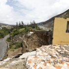 Río Monjas: El desgaste del suelo en sectores como El Común Bajo y Señor del Árbol evidencia el impacto constante de la erosión.