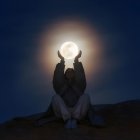 Ritual de la Luna de Nieve para propiciar el amor y la apertura emocional.