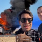Los influencer mexicanos Pepe y Teo dieron a conocer el accidente en sus redes sociales.