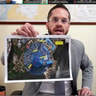 El director ejecutivo (E) mientras dialoga con EXPRESO.