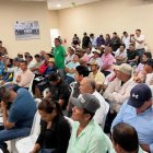 La reunión de os arroceros realizada el martes 3 de febrero de 2026 en la provincia de Los Ríos.