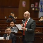 Mario Godoy, presidente de la Judicatura acudió este 3 de febrero de 2026 a la Comisión de Fiscalización.