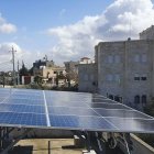 Placas solares instaladas en Jordania.