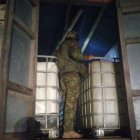 Un operativo permitió desmantelar un centro de acopio clandestino de combustible en el sector PK 80 del cantón La Troncal.