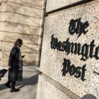 Fachada del edificio de The Washington Post, medio que anunció un recorte significativo de su plantilla editorial.