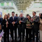 El pabellón del banano ecuatoriano en la feria internacional Fruit Logística Berlín 2026.