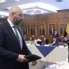 El presidente del Consejo de la Judicatura, Mario Godoy, enfrenta el juicio político en la Asamblea por las presiones contra jueces.